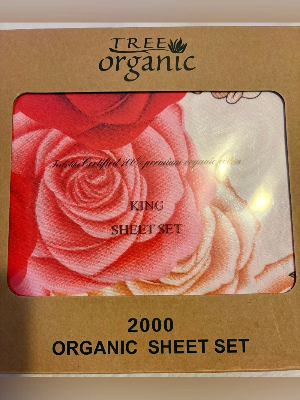 Tree Organic king sheet